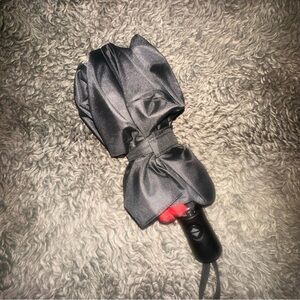 Compact Black Umbrella